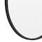 Flash Furniture 24" Round Black Metal Framed Accent Wall Mirror HFKHD-4GD-CRE8-712315-GG - alternate 8